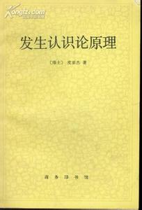 发生认识论原理封面