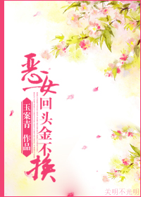 恶女回头金不换封面