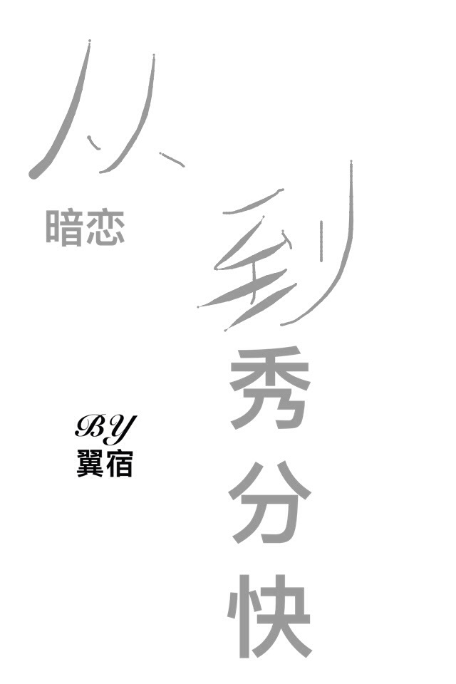 从暗恋到秀分快封面