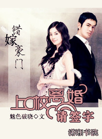 错嫁豪门,上校离婚请签字封面