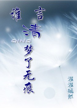 谁言清梦了无痕封面