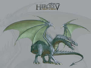 英雄无敌v龙之天空封面